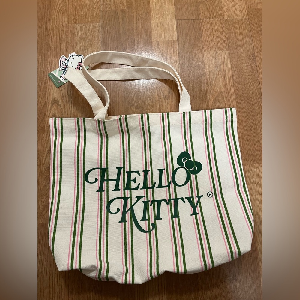 Miniso Hello kitty tennis club Canvas Tote Bag – US Limited Edition NEW